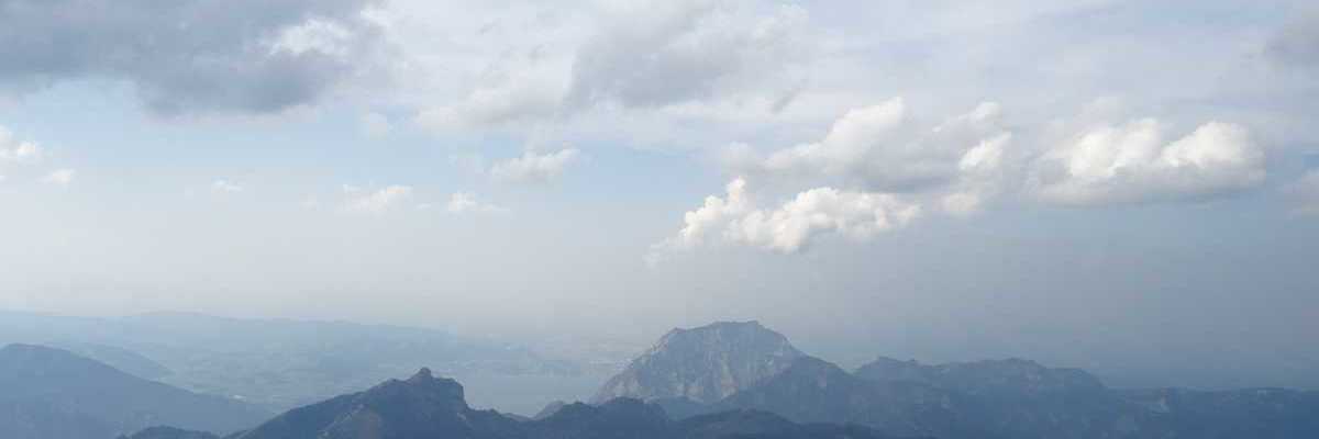 Flugwegposition um 14:45:15: Aufgenommen in der Nähe von Gemeinde Ebensee, 4802 Ebensee, Österreich in 2109 Meter